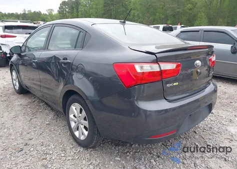 2013 Kia Rio Ex из США, поврежденный, VIN KNADN4A34D6285952